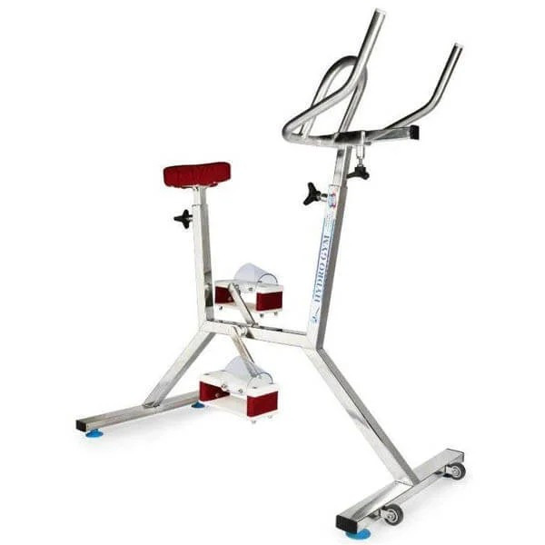 دوچرخه ثابت آبی هیدروجیم با جنس بدنه استیل ۳۰۴ مدل HG002
