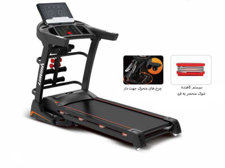 تردمیل باشگاهی پروآیفیت با تحمل وزن ۱۵۰ کیلوگرم و قدرت موتور ۳ اسب بخار AC مدل MAS1 AC680