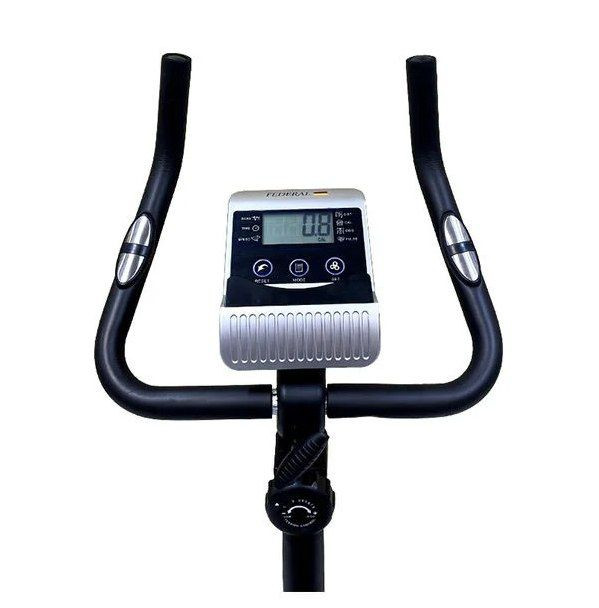 دوچرخه ثابت خانگی مگنتی با تحمل وزن 120 کیلوگرم و تنظیم 8 سطح مقاومت برند فدرال V270