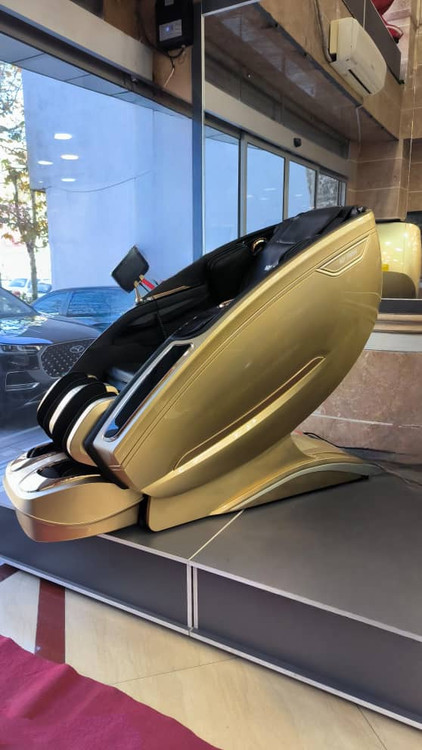 صندلی ماساژ مای فرش بهمراه ماساژ چهار بعدی و اسکن انگشت برای گزارش سلامت مدل RH A سری پیشرفته