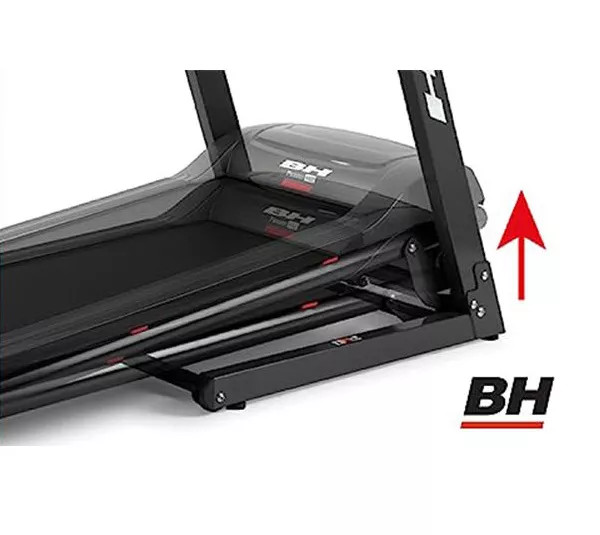 تردمیل خانگی برند بی اچ فیتنس اسپانیا با تحمل وزن ۱۱۵ کیلوگرم و قدرت موتور 2/75 اسب بخار DC مدل BH G6487 Pioneer R3