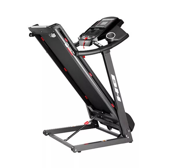 تردمیل خانگی برند بی اچ فیتنس اسپانیا با تحمل وزن ۱۱۵ کیلوگرم و قدرت موتور 2/75 اسب بخار DC مدل BH G6487 Pioneer R3