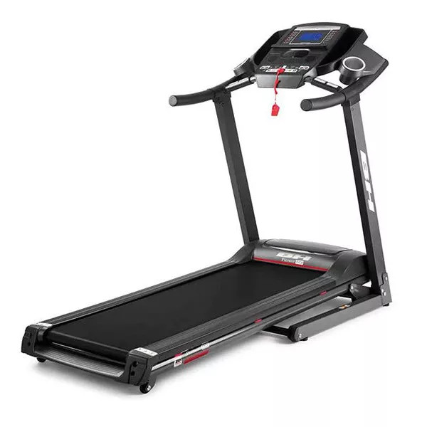 تردمیل خانگی برند بی اچ فیتنس اسپانیا با تحمل وزن ۱۱۵ کیلوگرم و قدرت موتور 2/75 اسب بخار DC مدل BH G6487 Pioneer R3