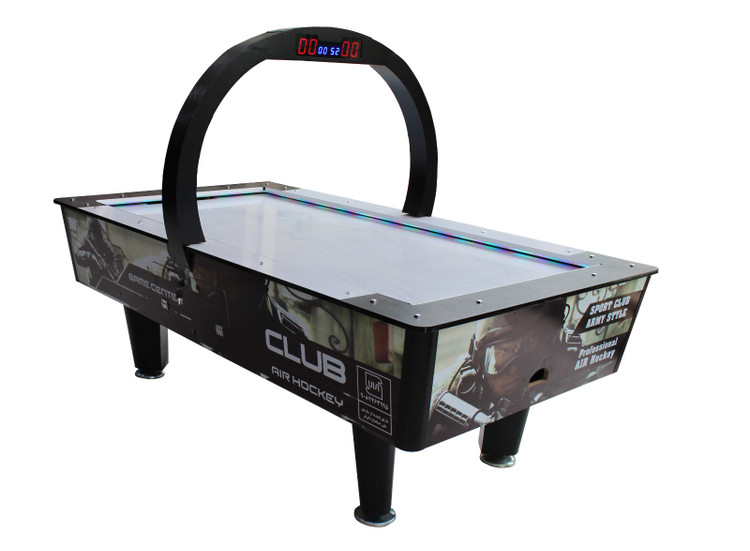 ایرهاکی ۹ فوت MD تاجدار المپیک بهمراه دو فن توربو دوقلو و قابلیت نصب کارت خوان و تیکت خور