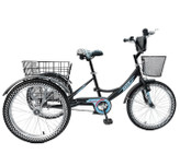 سهچرخه الکس مدل ریلکس سایز 2۰