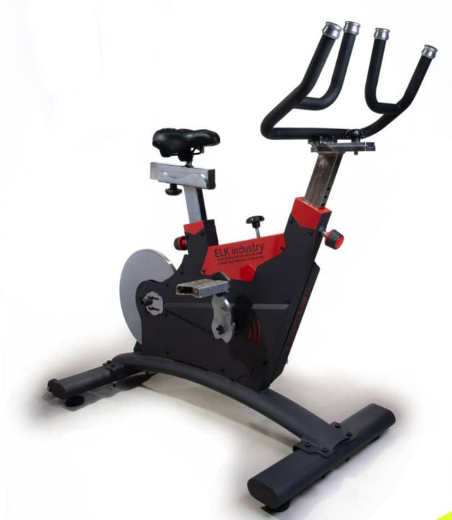 دوچرخه اسپینینگ باشگاهی ELK با تحمل وزن نامحدود و دیسک عقب ۲۰ کیلویی مدل E-1001