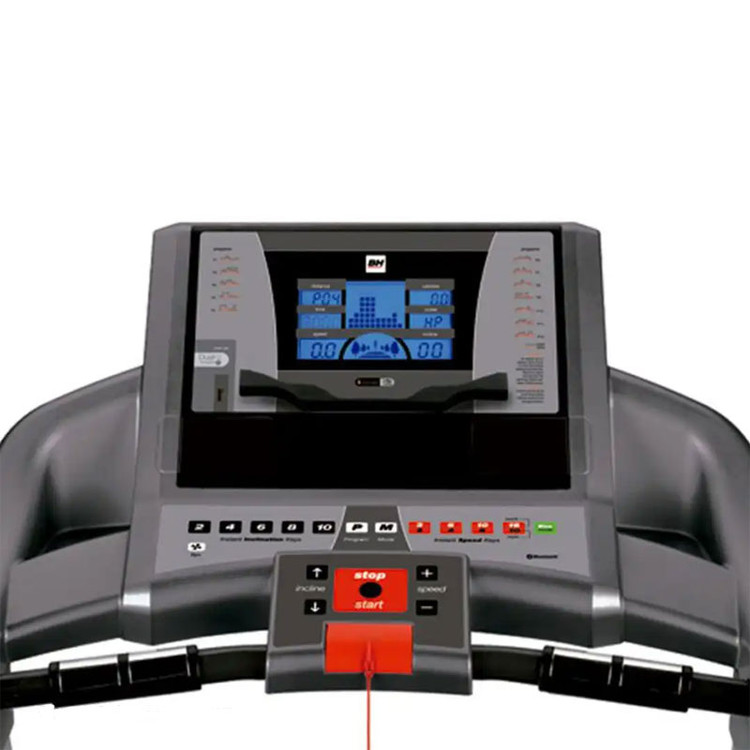 تردمیل خانگی بی اچ اسپانیا با تحمل وزن ۱۱۵ کیلوگرم و قدرت موتور 2/75 اسب بخار DC مدل F2W daul-G6473U