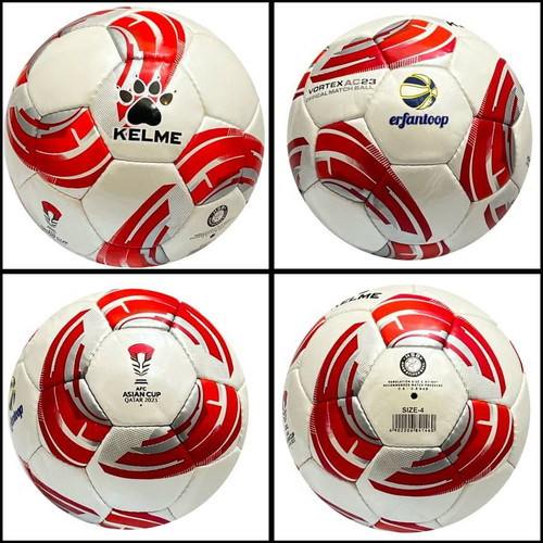 توپ فوتسال کلمه طرح جام ملت های آسیا