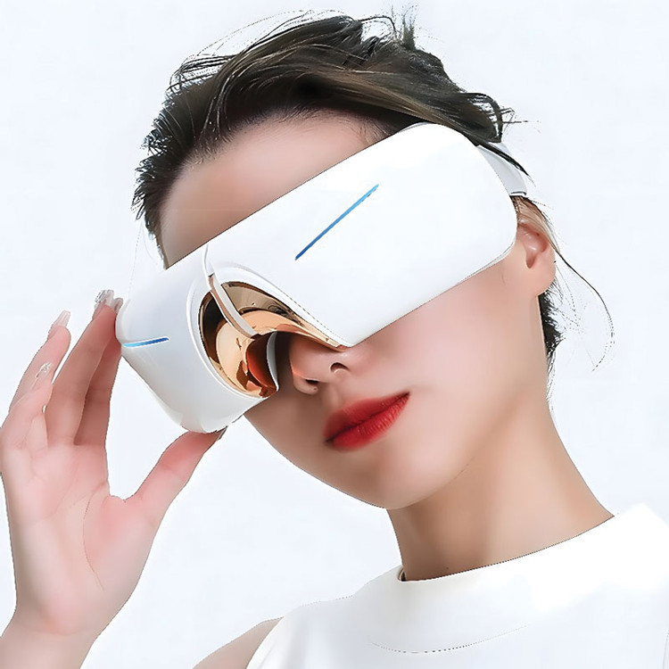 ماساژور چشم مای فرش بهمراه کیسه های هوا مناسب بهبود سردردهای میگرنی مدل MF-E1