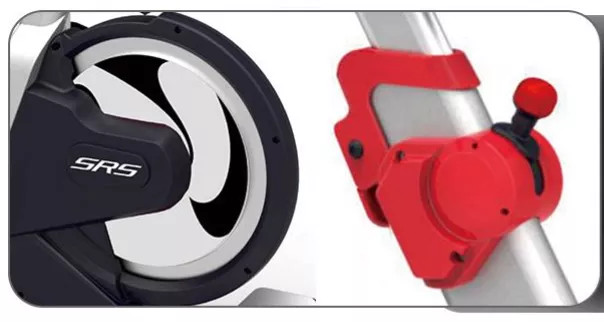 دوچرخه اسپینینگ باشگاهی تایوانی SRS با تحمل وزن 150 کیلوگرم و فلایویل 16 کیلوگرمی مدل S860U