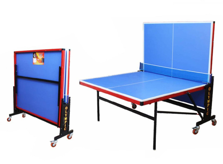 میز پینگ پنگ ۴ چرخ ملامینه ریلی کوره ای المپیک مدل D2