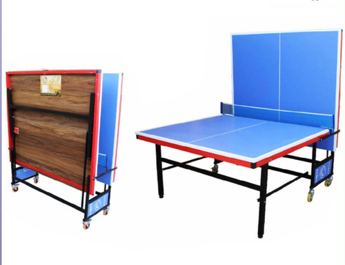 میز پینگ پنگ 4 چرخ MDF دور فلز ۲۵ میل المپیک مدل E3