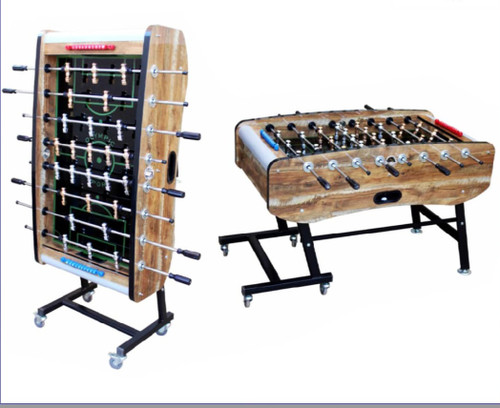 فوتبال دستی شیشه ای تاشو لمه گلاس طرح چوب المپیک مدل S12-L1