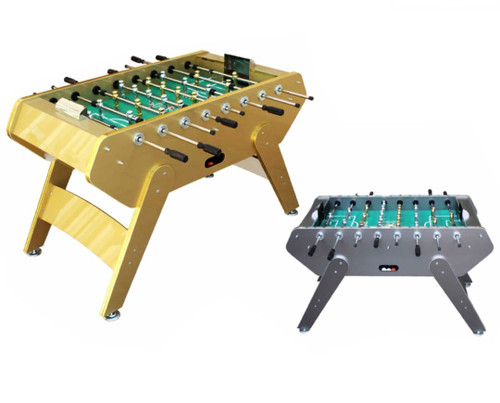 فوتبال دستی دسته توپر آبکاری شده المپیک مدل S20-1 طلایی