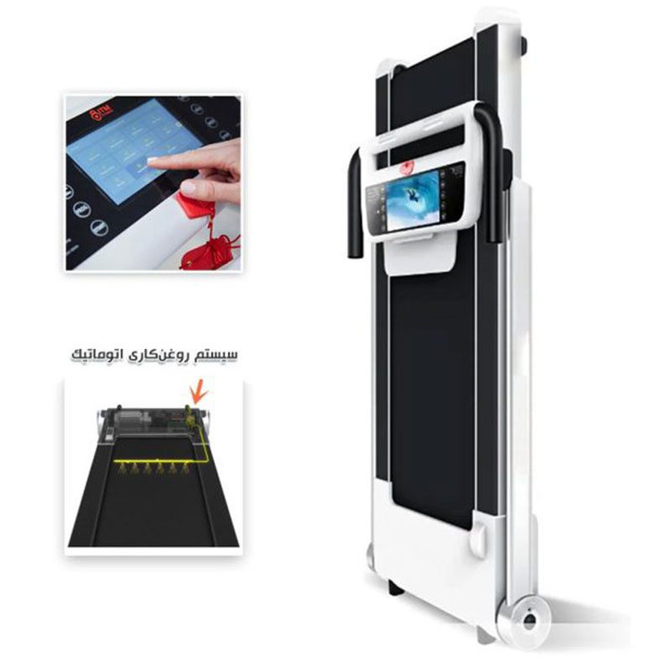 تردمیل خانگی پروآیفیت با تحمل وزن ۱۰۰ کیلوگرم مدل SNOW2 DC8263