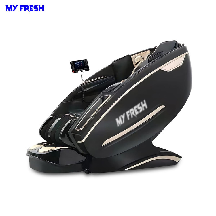 صندلی ماساژ مای فرش بهمراه ماساژ چهار بعدی و اسکن انگشت برای گزارش سلامت مدل RH A سری پیشرفته