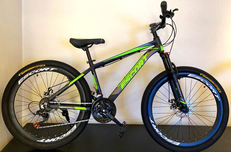 دوچرخه اسکورت بدنه آلومینیومی ۲۱ دنده طبقه ۵ سانت سایز 26 مدل 255