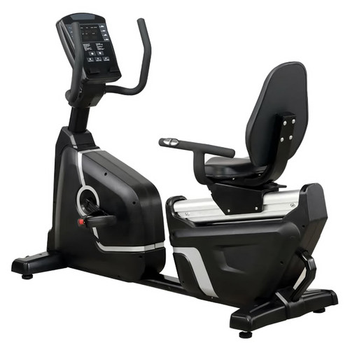 دوچرخه ثابت نشسته مبله باشگاهی اکوفیت با تحمل وزن نامحدود و ژنراتور 300 وات مدل 9500