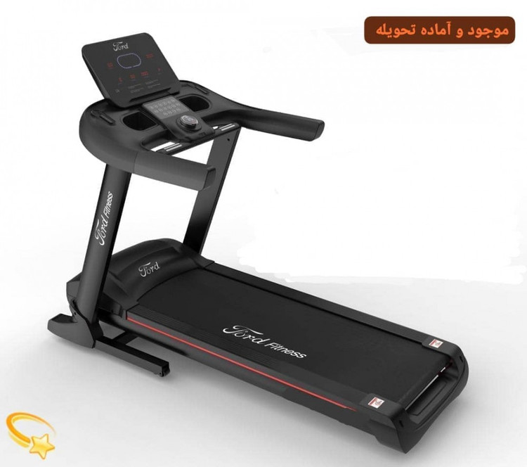 تردمیل نیمه باشگاهی فورد با قدرت موتور 3 اسب بخار DC و تحمل وزن 170 کیلوگرم مدل FA5100DC