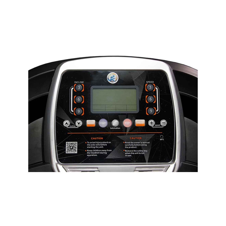 تردمیل چندکاره خانگی برند آیرون مستر با قدرت موتور 2 اسب بخار و تحمل وزن 110 کیلوگرم مدل T930D