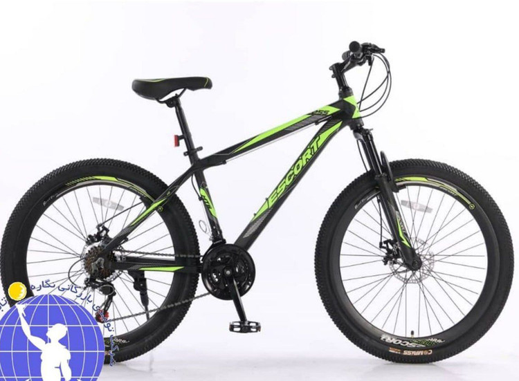 دوچرخه اسکورت بدنه آلومینیومی ۲۱ دنده طبقه ۵ سانت سایز 26 مدل 255