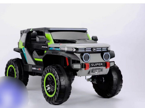 ماشین شارژی شاسی بلند چهارموتوره صندلی چرم Ntco کد C110118-4L