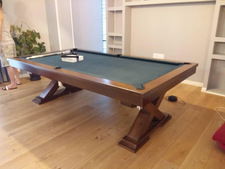 میز بیلیارد ایت بال ۸ فوت ضربدری نایکو مدل ایکس