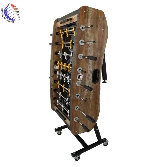 فوتبال دستی المپیک کد S12-L1 تاشو لمه گلاس طرح چوب