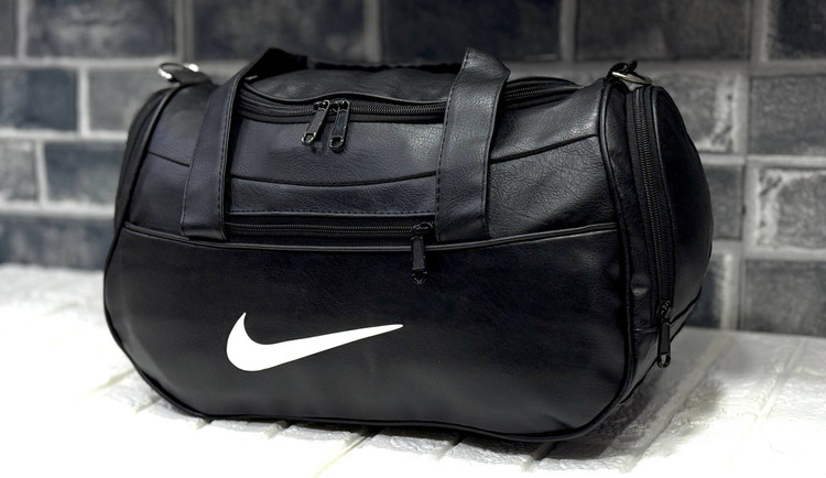 ساک طرح چرم زیپ جلو نایک با آستر خارجی و دوخت مغزی کاری شده کد ۲۰۰