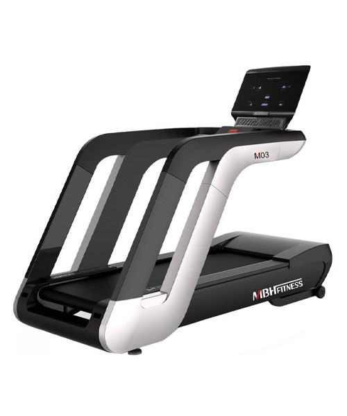 تردمیل باشگاهی ام بی اچ فیتنس MBH Fitness با تحمل وزن 200 کیلوگرم و قدرت موتور 5 تا 10 اسب بخار AC مدل M03