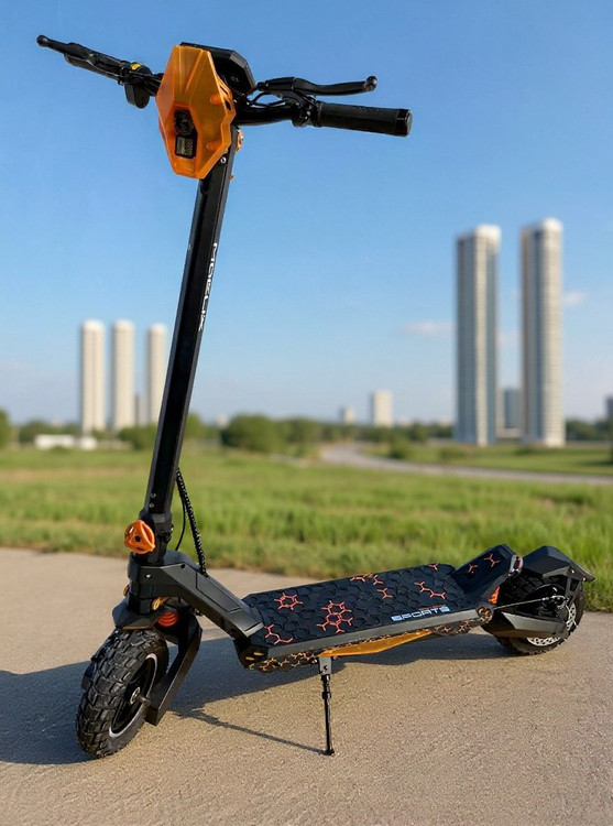 اسکوتر برقی 1500 وات 13 آمپر با حداکثر سرعت 40 کیلومتر بر ساعت کد 10141G2