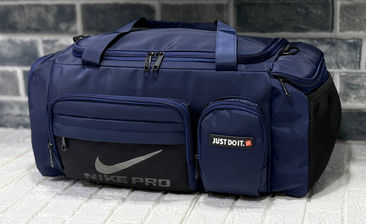 ساک ورزشی پارچه ای سه کاره نایک پرو با قابلیت کوله شدن و جا موبایلی دار کد ۱۱۵