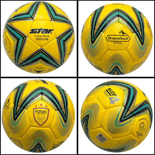 توپ فوتسال برند استار دوخت ساخت پاکستان کلاس B مد 1121