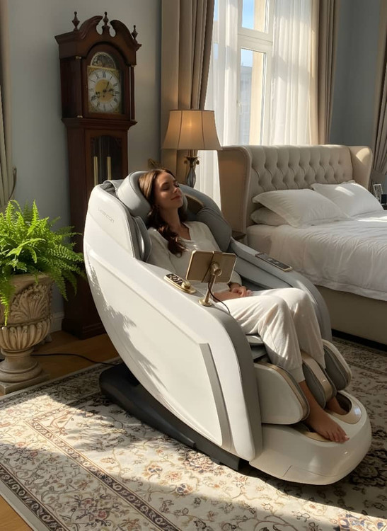 صندلی ماساژور لیرکن بهمراه اسکن خودکار بدن و ماساژ سه بعدی مدل Leercon LEK-988S2