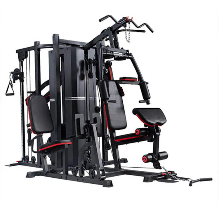 دستگاه مولتی جیم 3 ایستگاه LS FITNESS با شاسی فوق مقاوم و عملکرد چندگانه مدل MS-635S