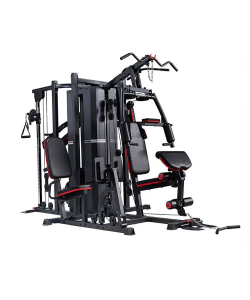 دستگاه مولتی جیم 5 ایستگاه LS FITNESS با قابلیت استفاده همزمان برای چند کاربر و بدنه بسیار مقاوم مدل MS651S