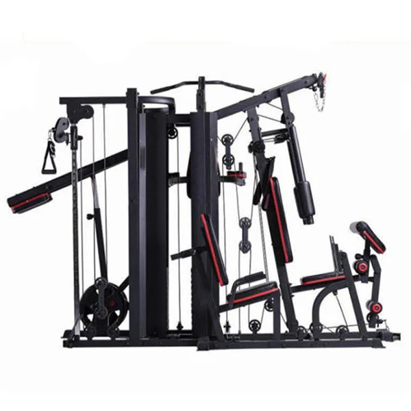 دستگاه مولتی جیم 5 ایستگاه LS FITNESS با قابلیت استفاده همزمان برای چند کاربر و بدنه بسیار مقاوم مدل MS651S