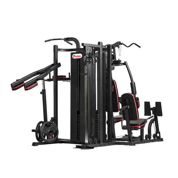 دستگاه مولتی جیم 5 ایستگاه LS FITNESS با قابلیت استفاده همزمان برای چند کاربر و بدنه بسیار مقاوم مدل MS651S