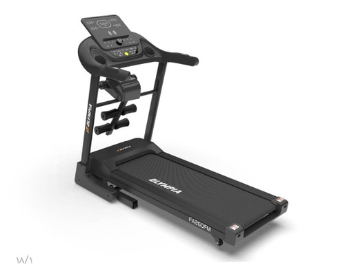 تردمیل خانگی برند فورد چندکاره با موتور 2/5 اسب بخار و تحمل وزن 150کیلوگرم مدل FA-260fm شیب برقی