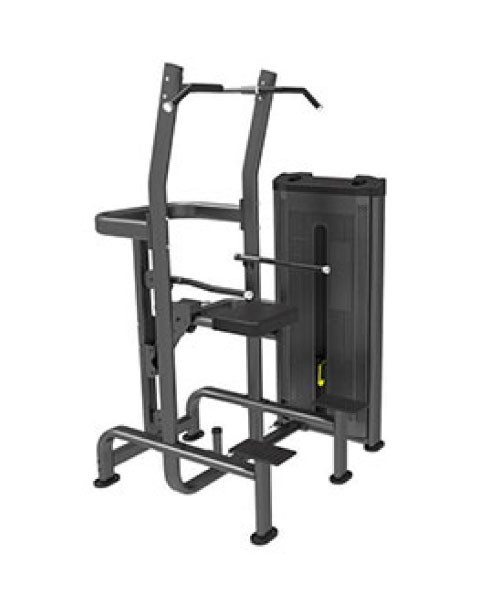 دستگاه پارالل بارفیکس کمک دار بهمراه ۱۰۰ کیلوگرم وزنه خشتی و طراحی ارگونومیک برند هامر Hummer