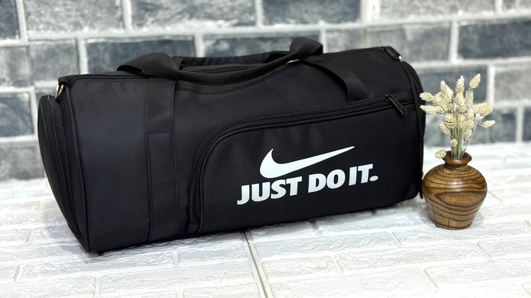 ساک پارچه ای نایک و کانورز ضد آب و جا کفشی دار با جنس دیبا کد ۱۰۲