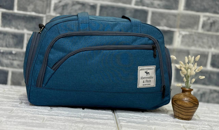 ساک پارچه ای کلاسیک ابرکروم ضد آب و جا کفشی دار با جنس دیبا و ملانژ کد ۰۰۷۲