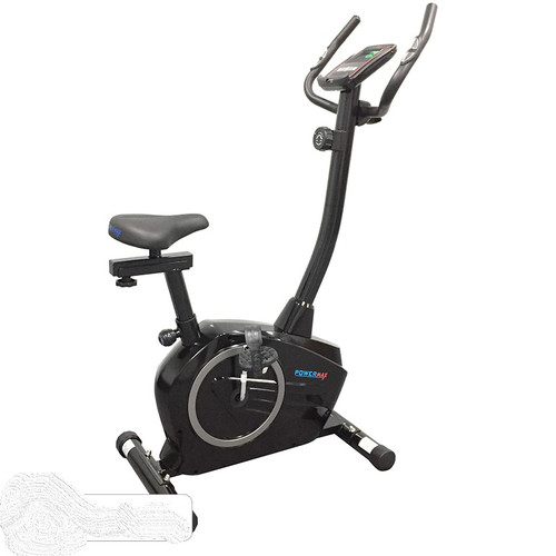 دوچرخه ثابت خانگی برند پاورمکس با تحمل وزن 110 کیلوگرم و عملکرد مگنتی مدل BS26