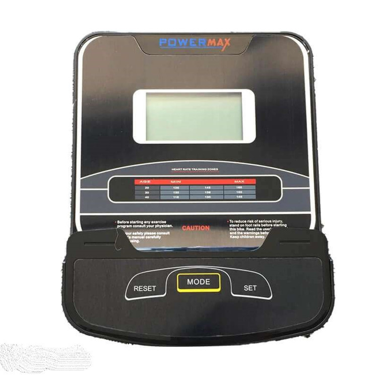 دوچرخه ثابت نشسته مبله پاور مکس با تحمل وزن 130 کیلوگرم و عملکرد مگنتی مدل 5105R