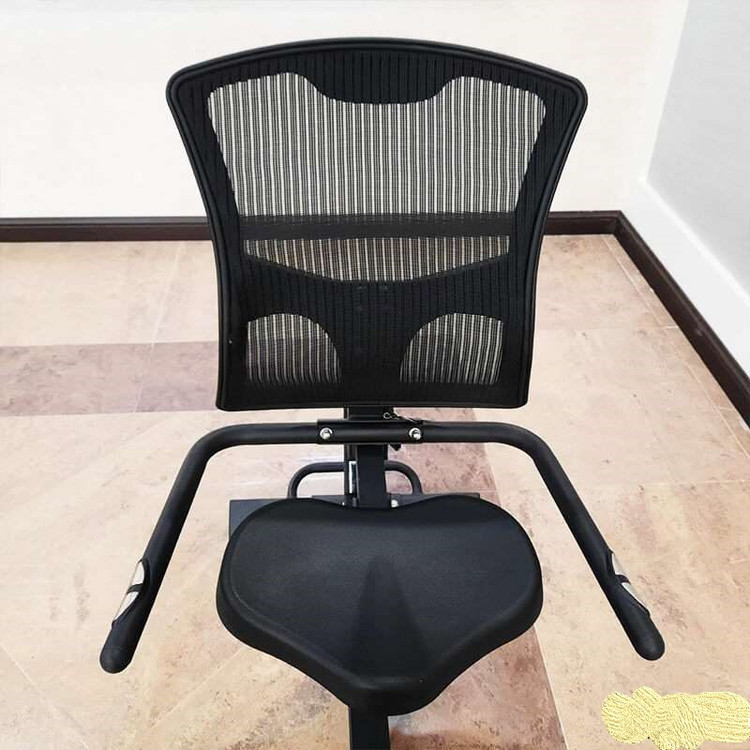 دوچرخه ثابت نشسته مبله پاور مکس با تحمل وزن 130 کیلوگرم و عملکرد مگنتی مدل 5105R