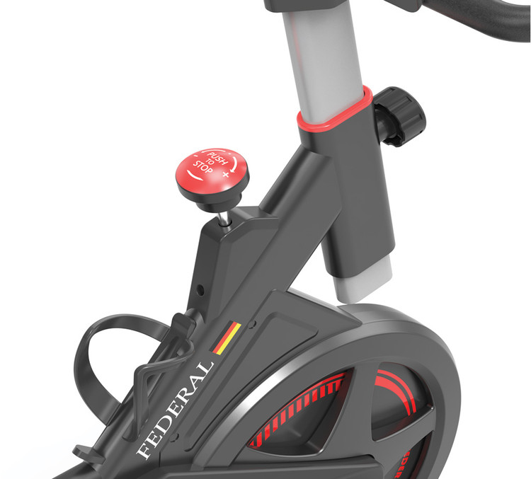 دوچرخه اسپینینگ با تحمل وزن 100 کیلوگرم و دیسک 10 کیلوگرمی برند فدرال مدل S550