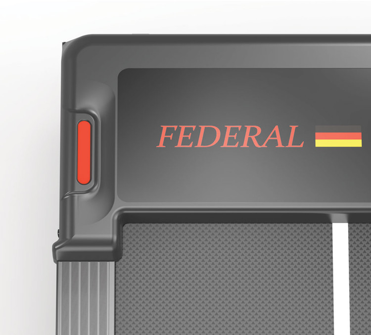 تردمیل بدون دسته واکینگ پد فدرال با تحمل وزن 100 کیلوگرم و ریموت کنترل مدل Smart X8