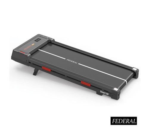 تردمیل بدون دسته واکینگ پد فدرال با تحمل وزن 100 کیلوگرم و ریموت کنترل مدل Smart X8