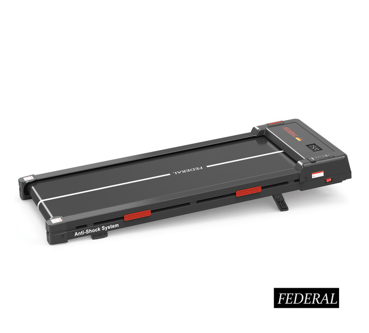 تردمیل بدون دسته واکینگ پد فدرال با تحمل وزن 100 کیلوگرم و ریموت کنترل مدل Smart X8