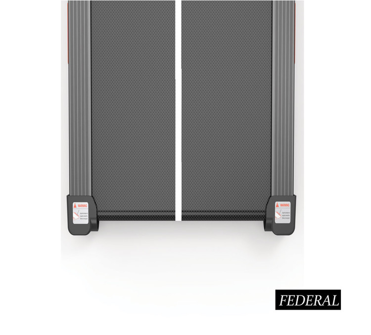 تردمیل اقتصادی و مدرن واکینگ پد فدرال با دسته تاشو تحمل وزن 100 کیلوگرم و دارای ریموت کنترل مدل Smart X8H